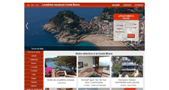 Desktop Screenshot of locations-vacances-costabrava.com